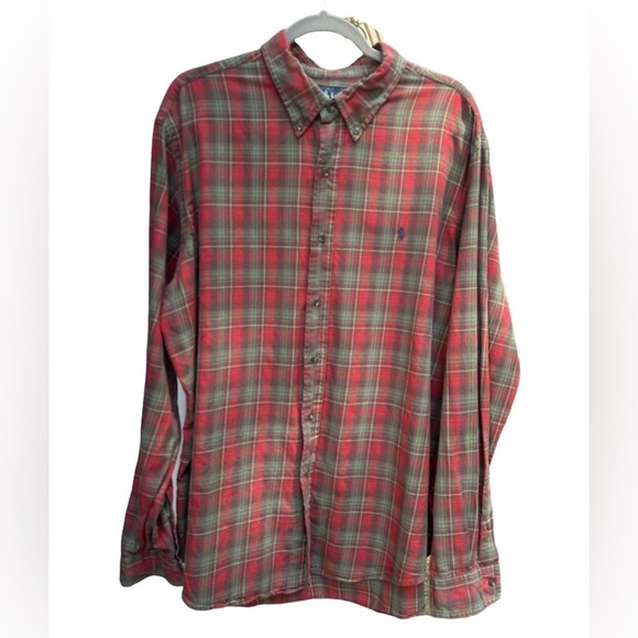 Polo Ralph Lauren Other - Ralph Lauren Plaid Long Sleeve Button Down Shirt Size XXL